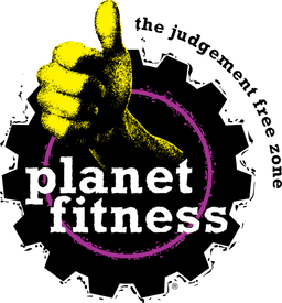 Trusted fitness brand partner - Planet Fitness logo